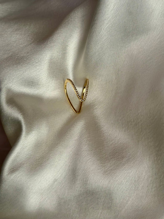 Studded Vanki Ring - Adjustable