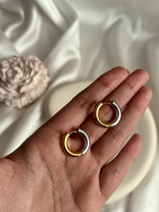 Half and Half Hoops
