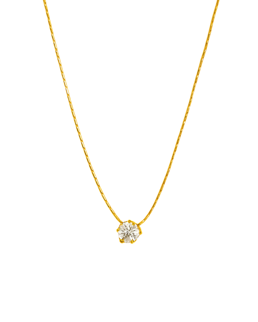 Solitaire Diamond Necklace