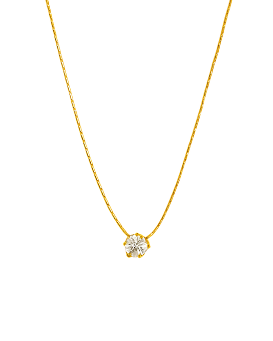 Solitaire Diamond Necklace