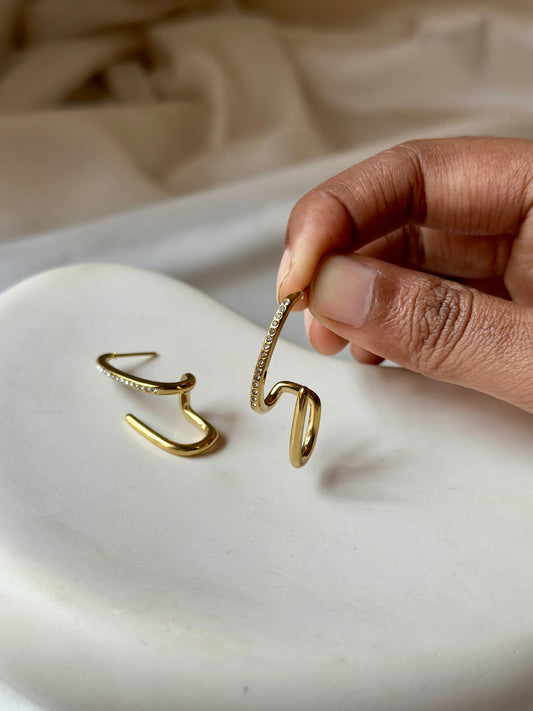 Myra statement earrings