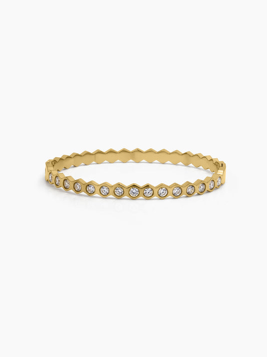 Thea Hexagon Cuff