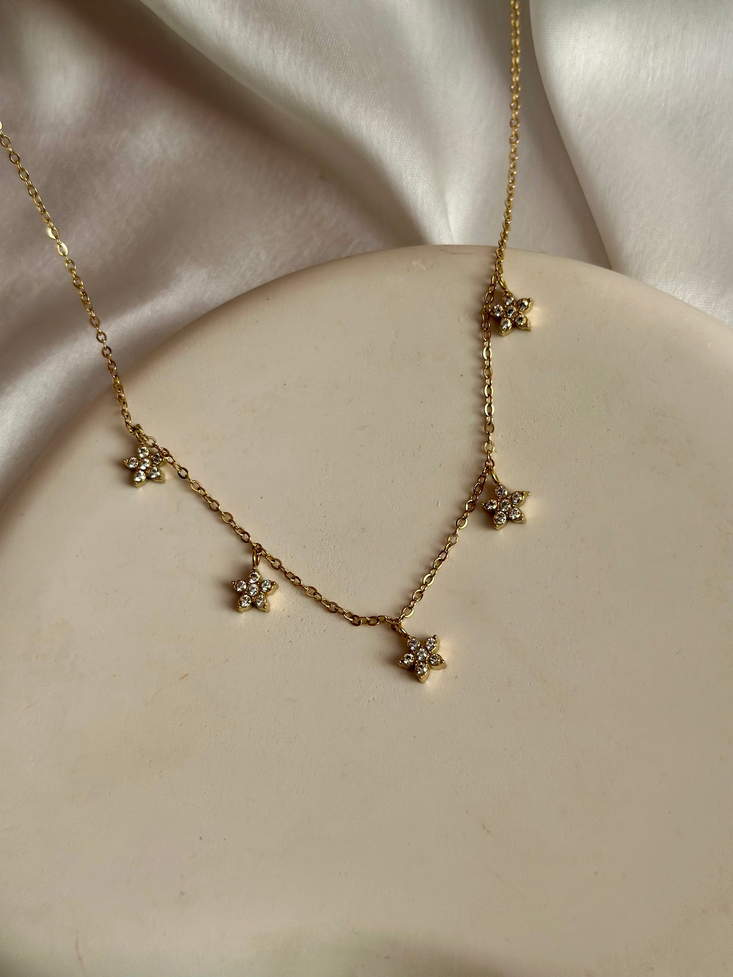 Festive Flower Necklace