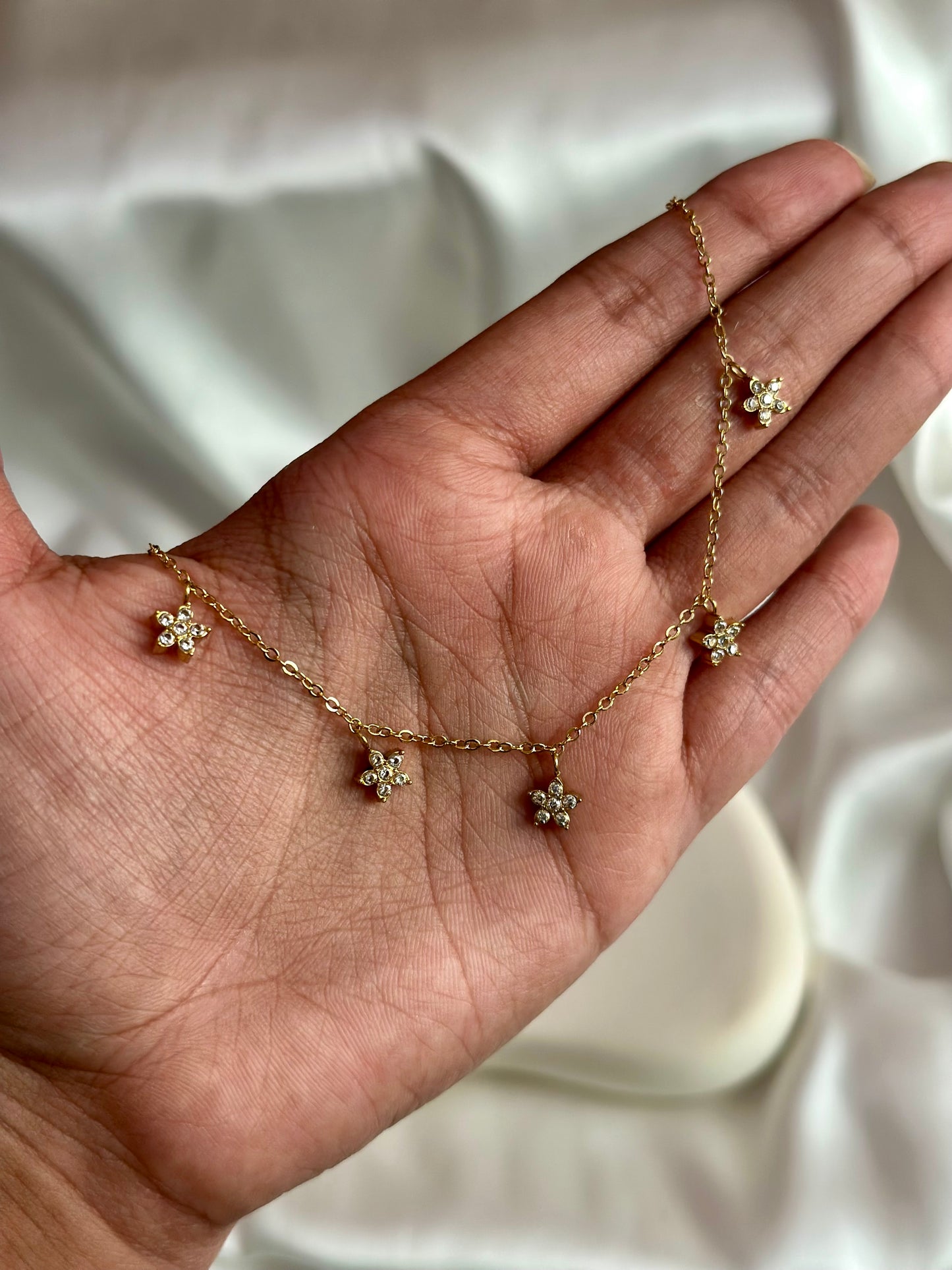 Festive Flower Necklace