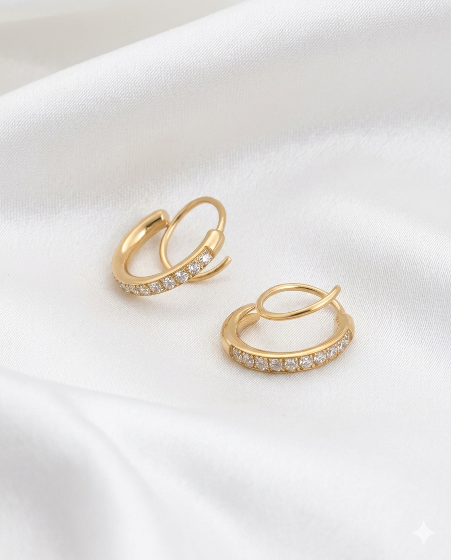 The Everyday Aura Duo - Earrings and Necklace