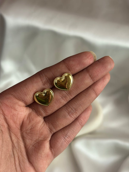 Classic Heart Studs