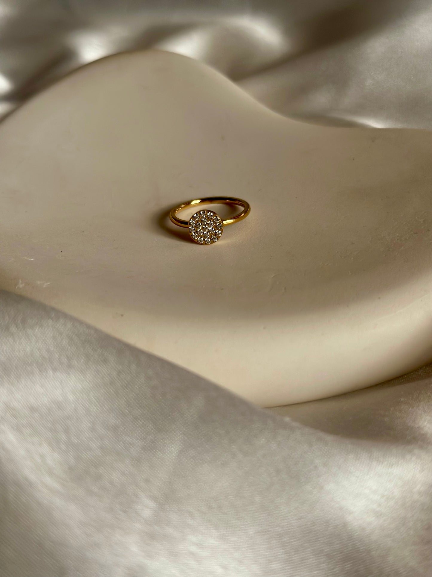Tiny Diamonds Ring