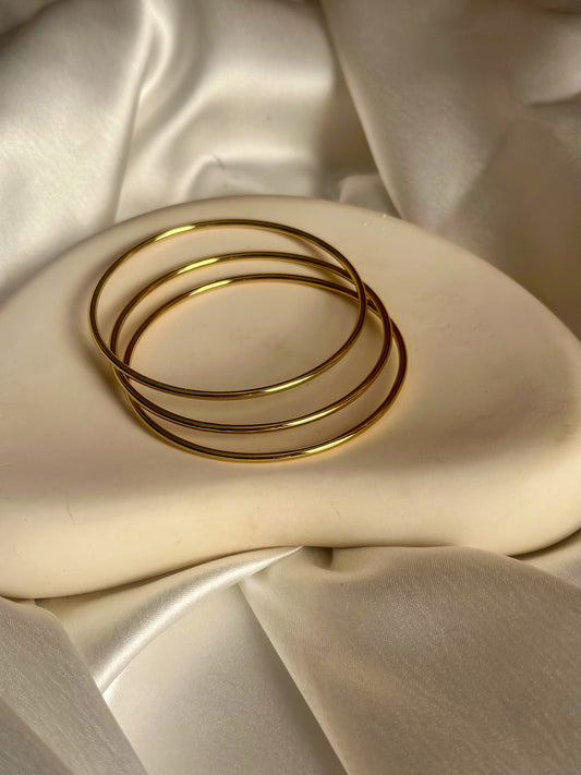 Plain Bangle Set