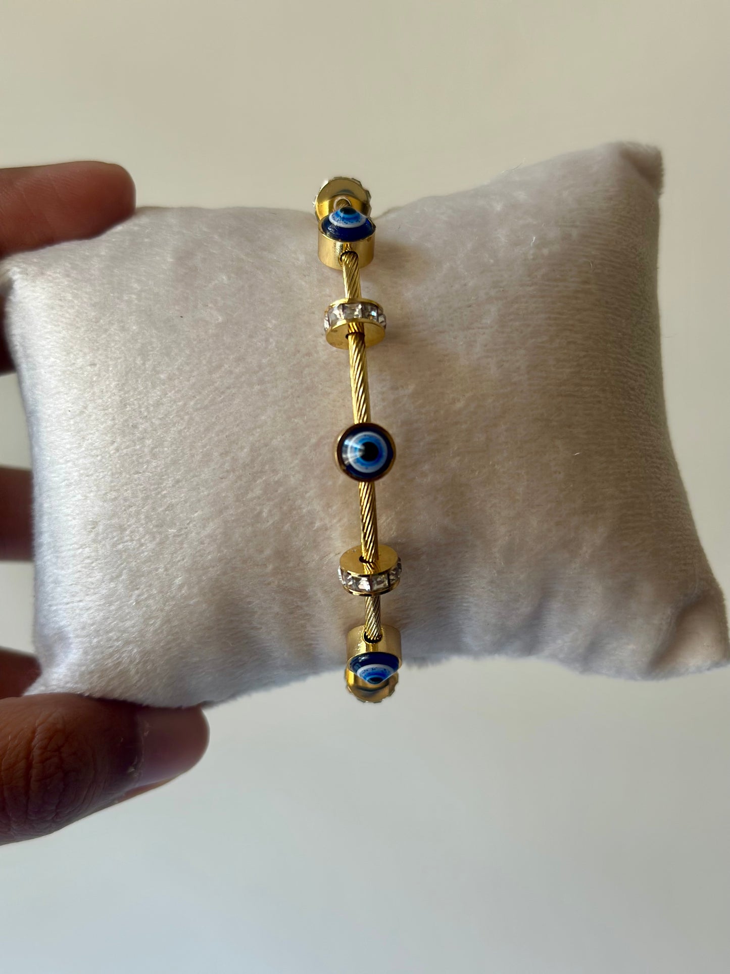 Evil Eye Bracelet - Gold