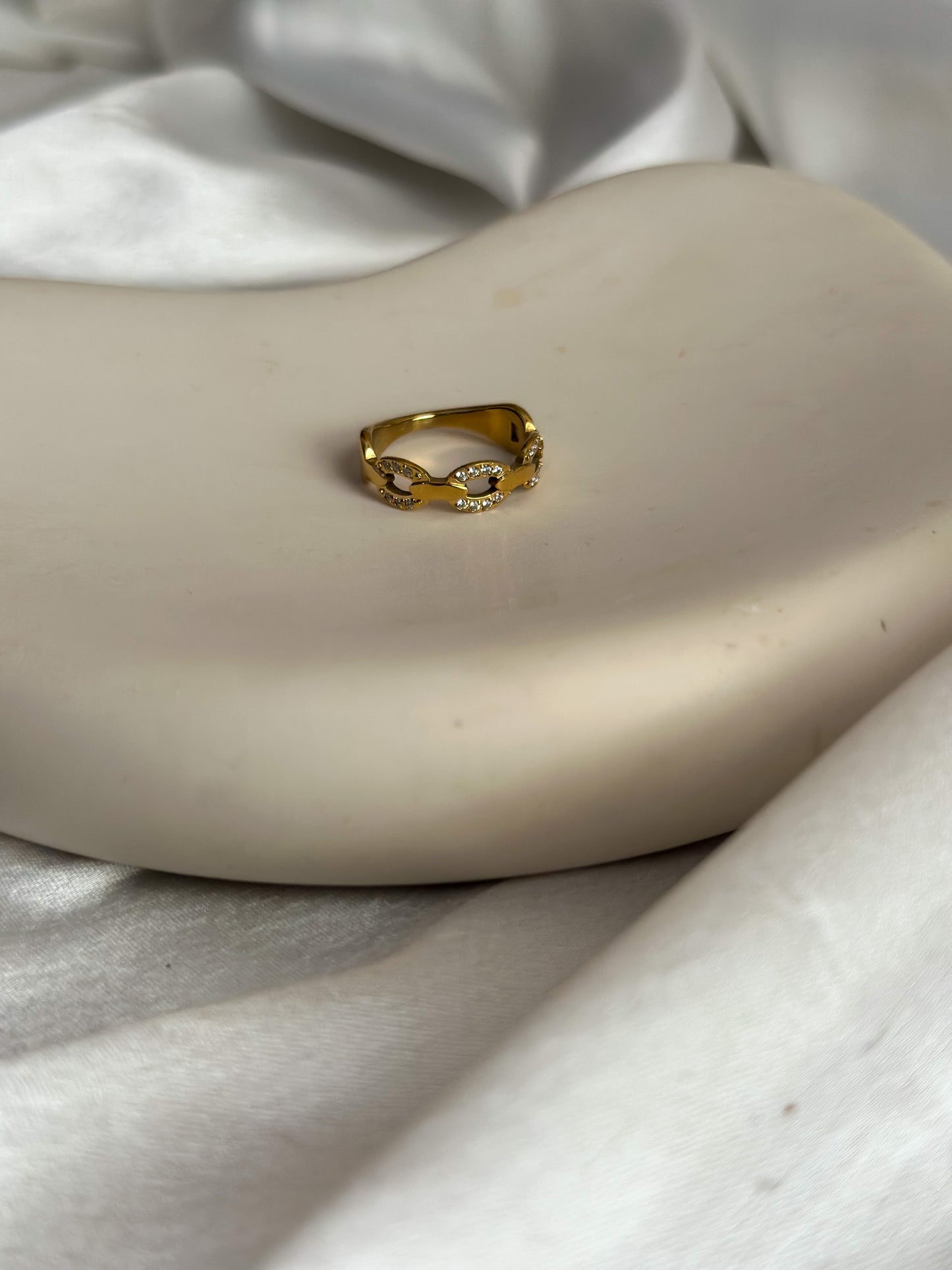 Luxe Chain Link Ring