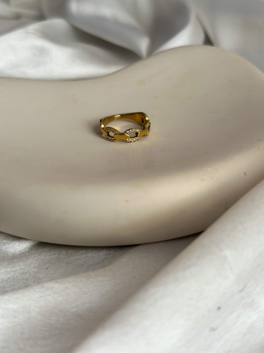 Luxe Chain Link Ring