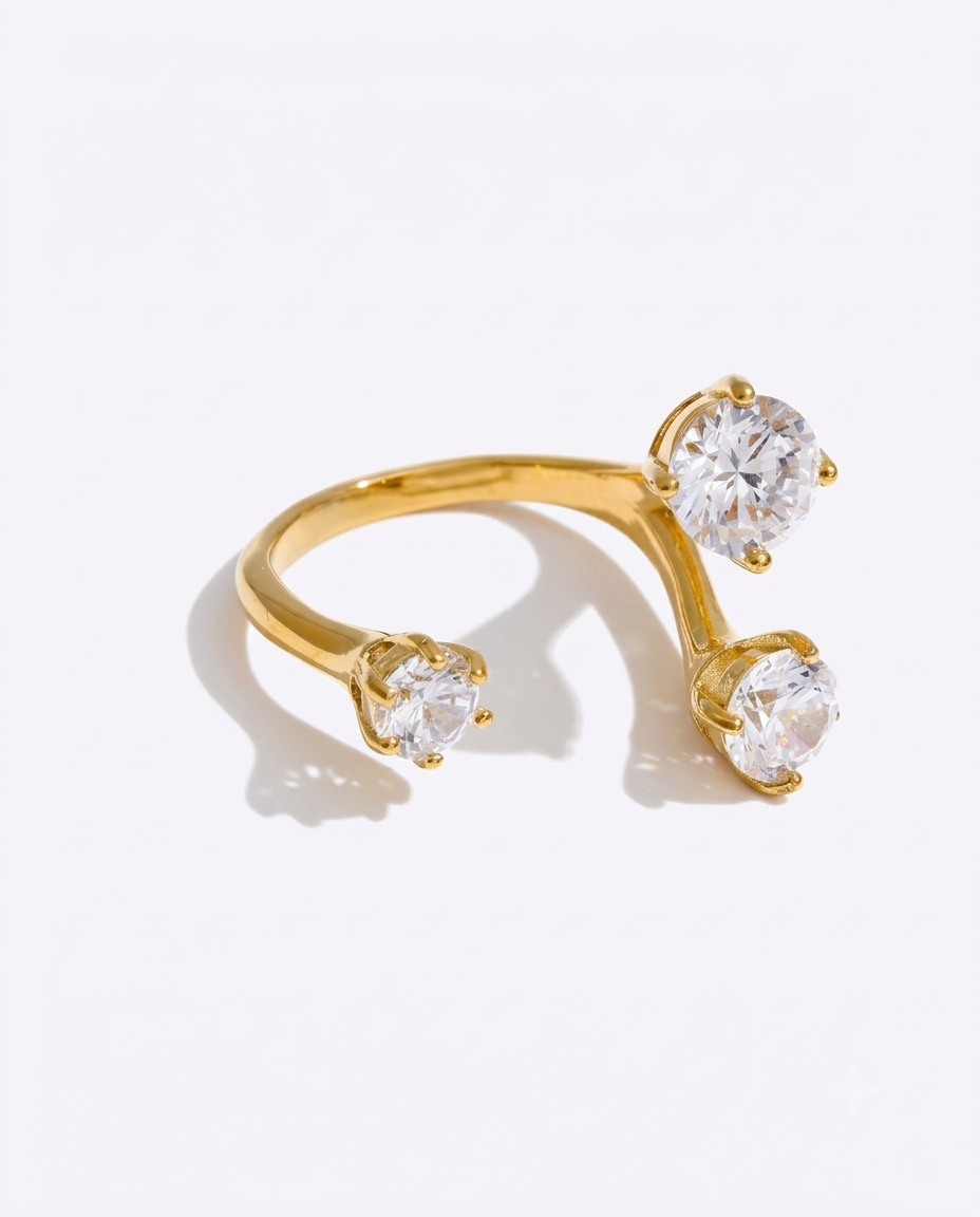 Celeste Statement Ring (Adjustable)