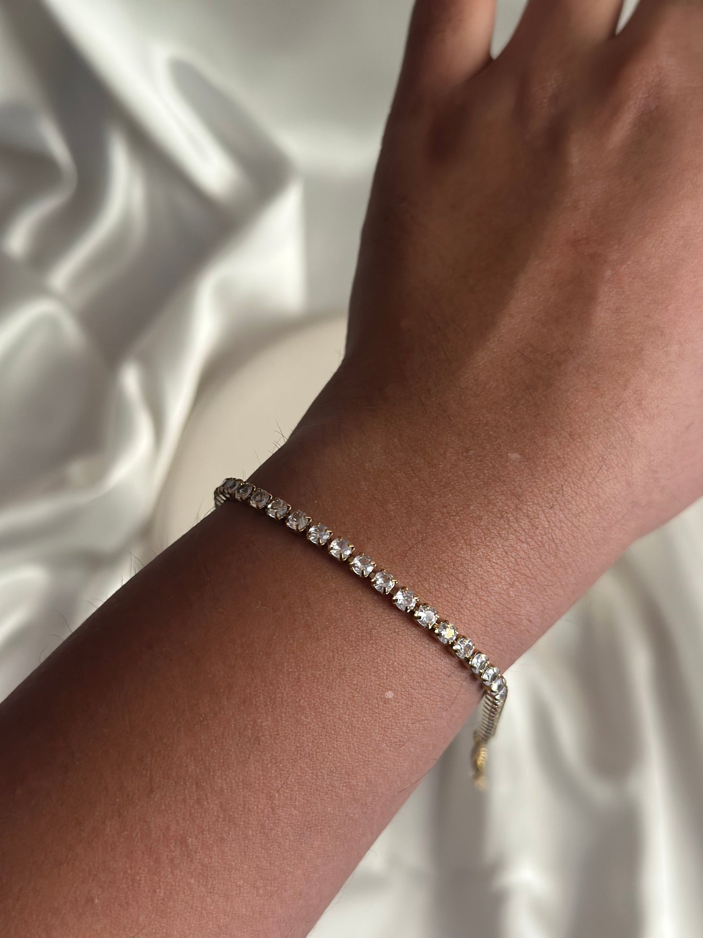 Luxe Tennis Bracelet - Adjustable