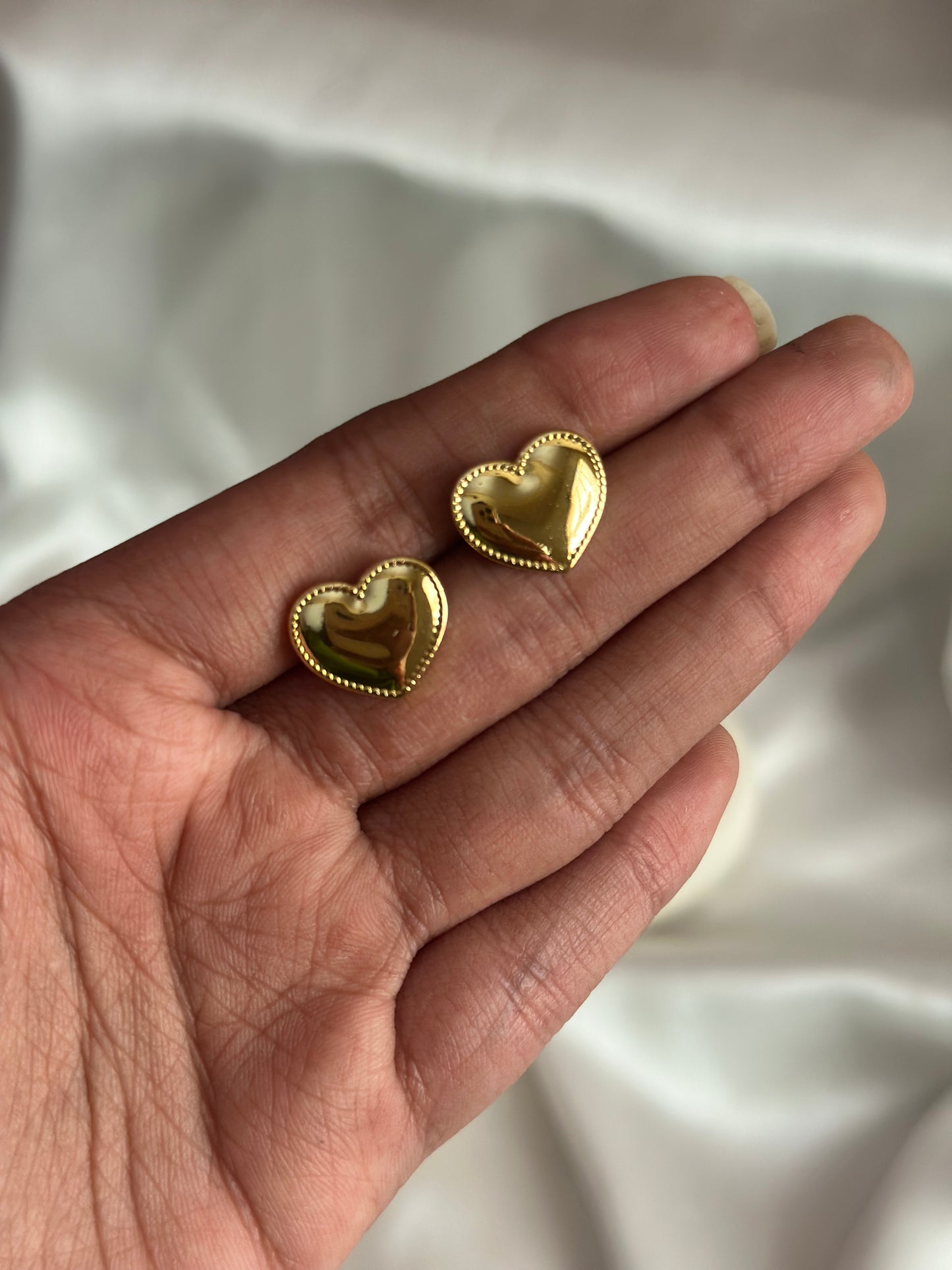 Classic Heart Studs