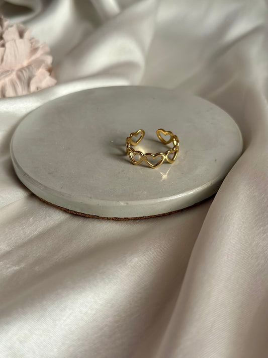 Heart Ring - Adjustable