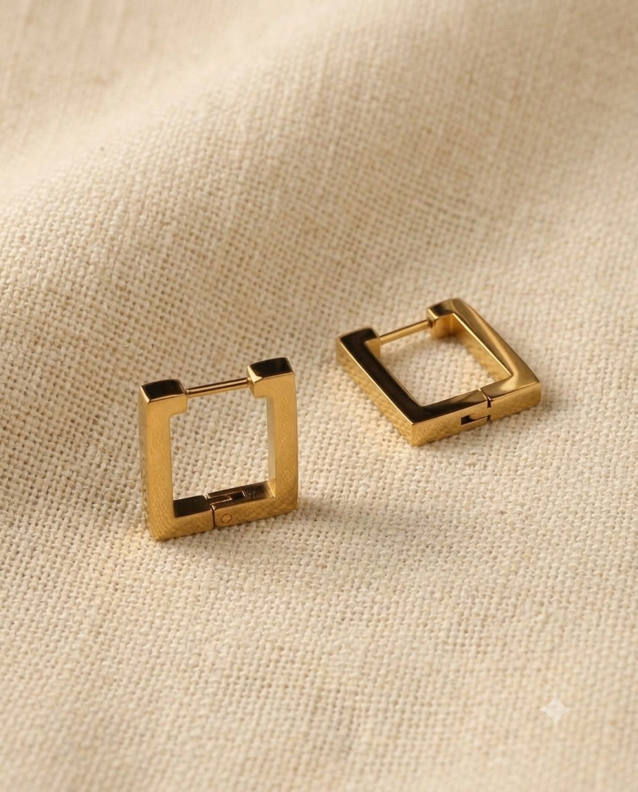 Everyday Square Hoops