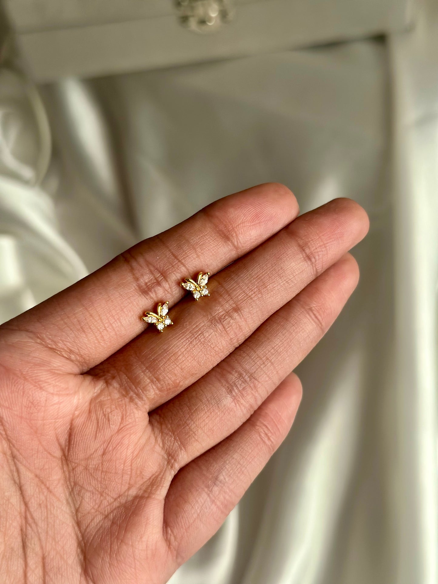 Butterfly stud