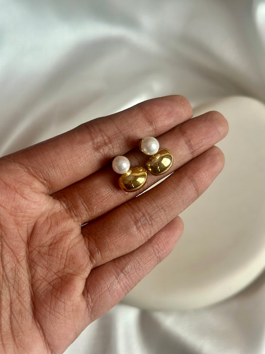 Luxe Pearl Stud Drop
