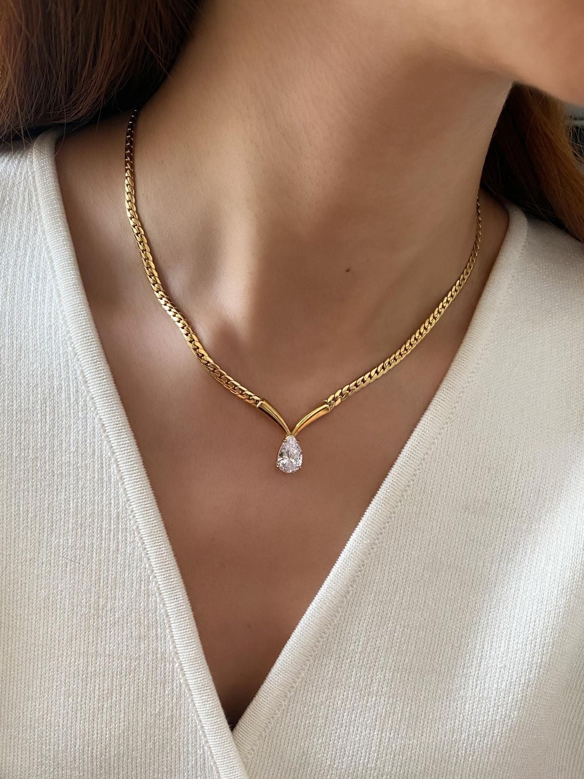 Aurelia Statement Necklace and Heirloom Heart Necklace Bundle