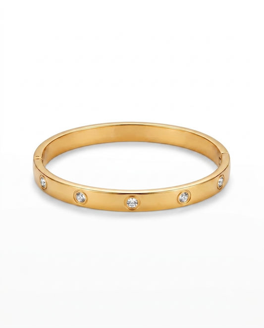 Studded Stone Cuff