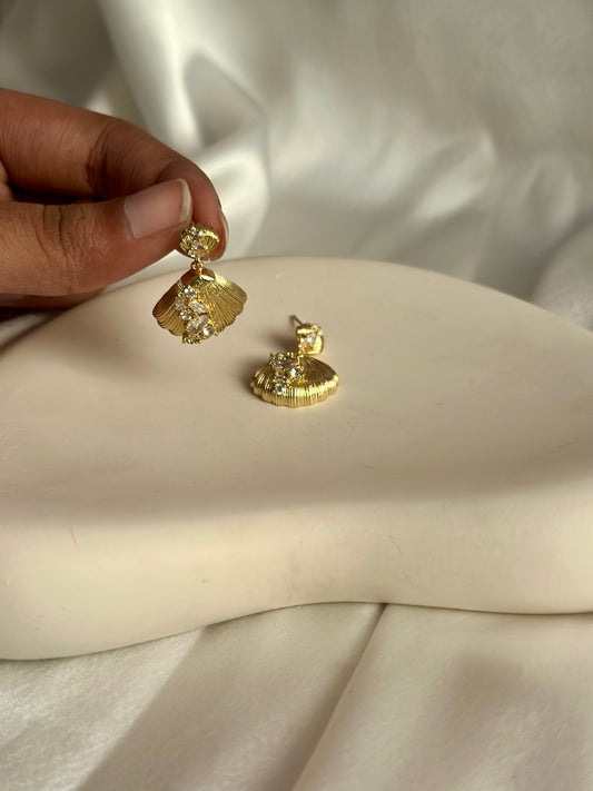 Luxe Shell Studs