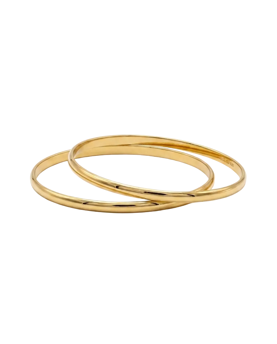 Plain Gold Bangle
