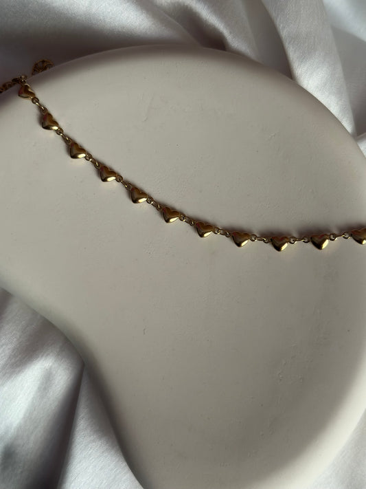 Heart Statement Anklet