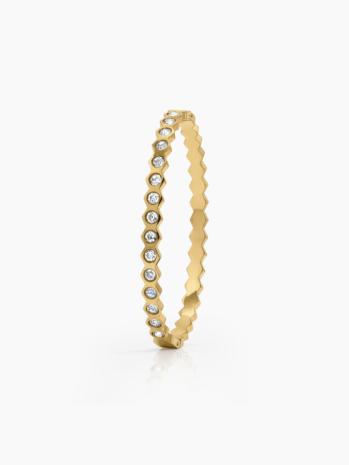 Thea Hexagon Cuff