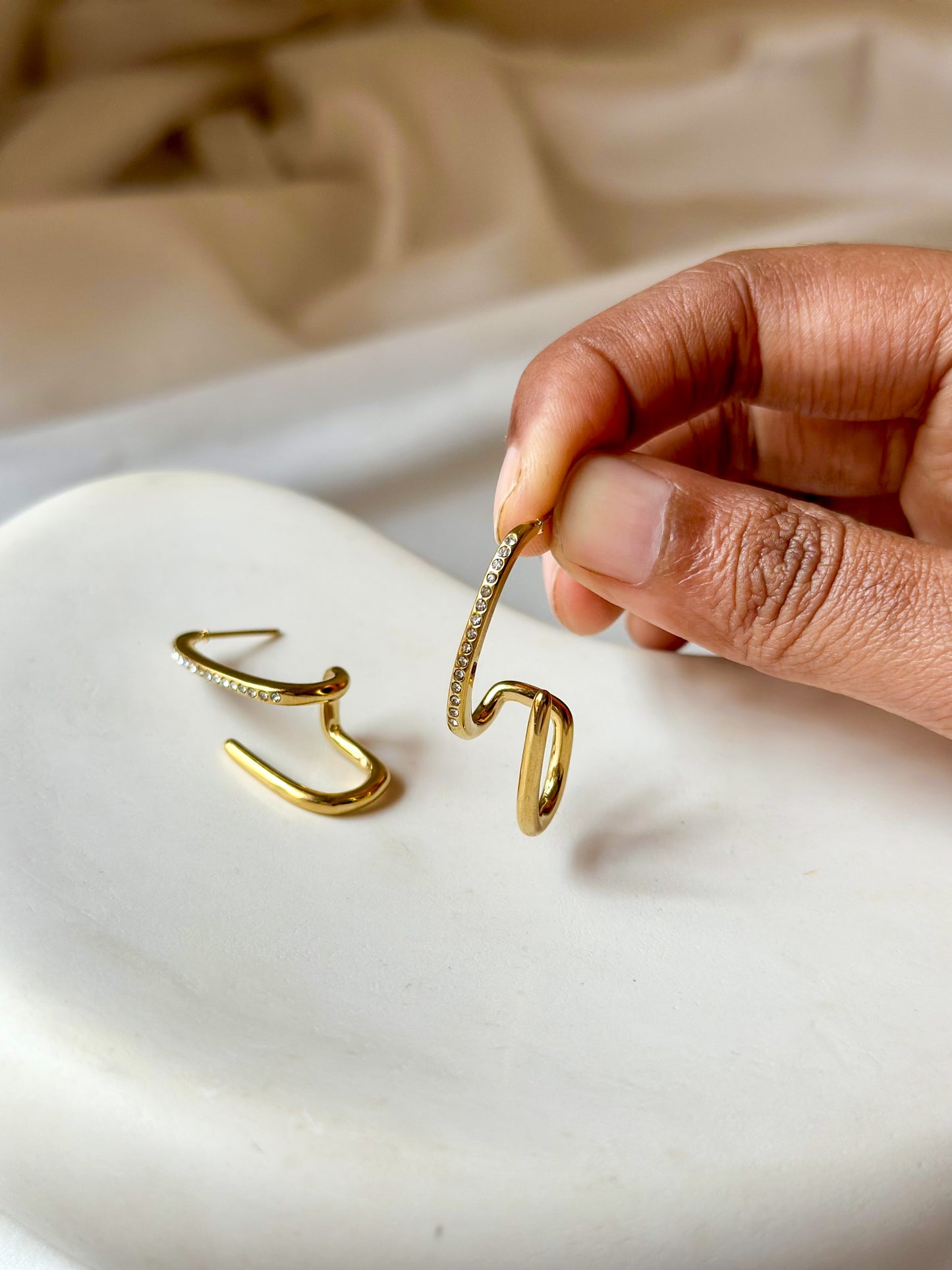 Myra statement earrings