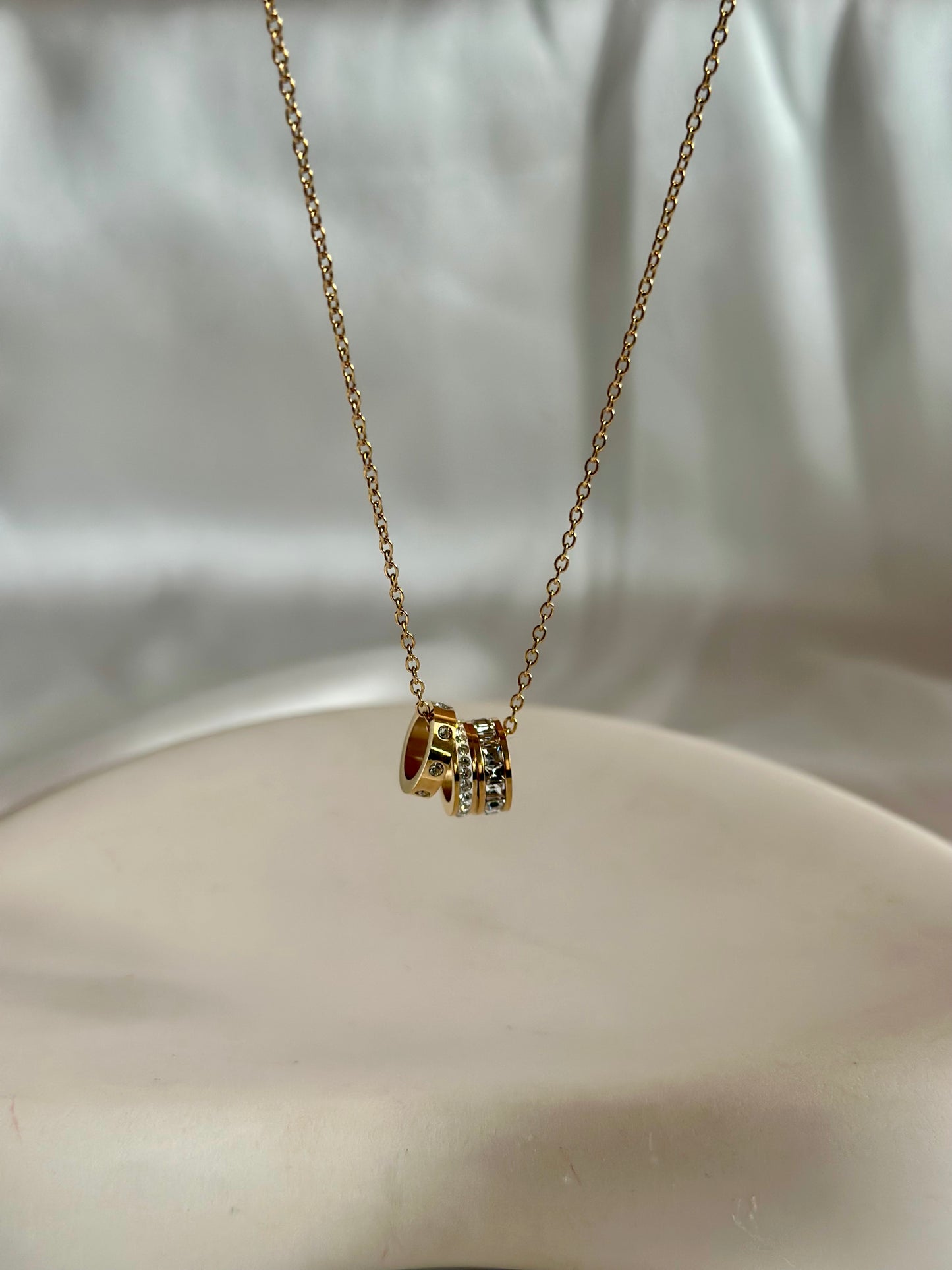 Circle Charm Necklace