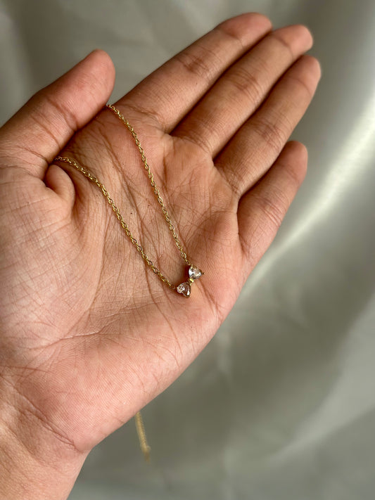 Tiny Bow Necklace