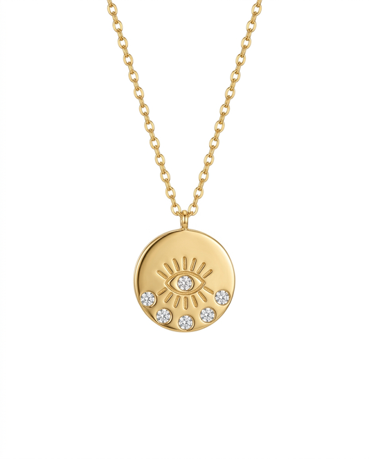 Vintage Evil Eye Necklace