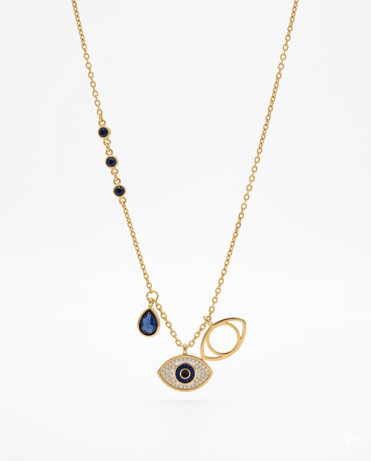 Dainty Evil Eye Necklace