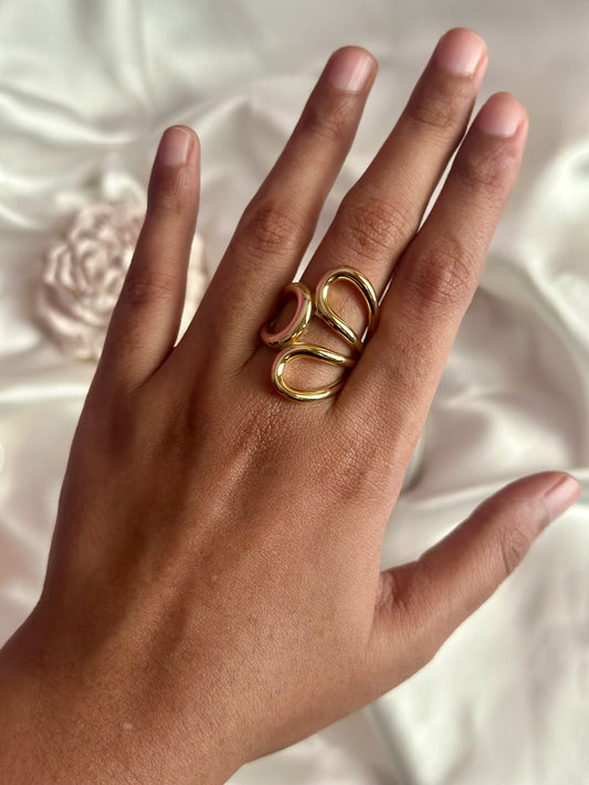 Petal Statement Ring