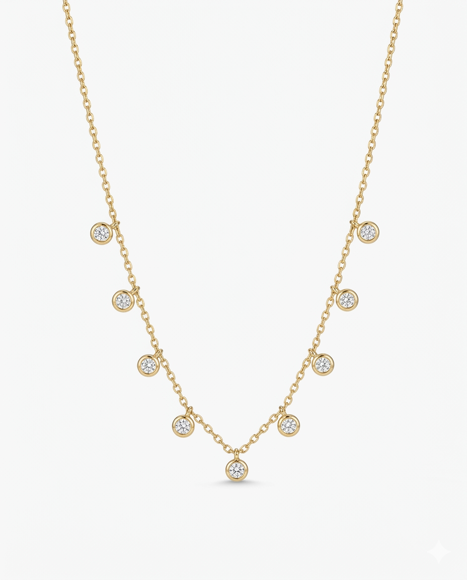 Dainty Drops necklace