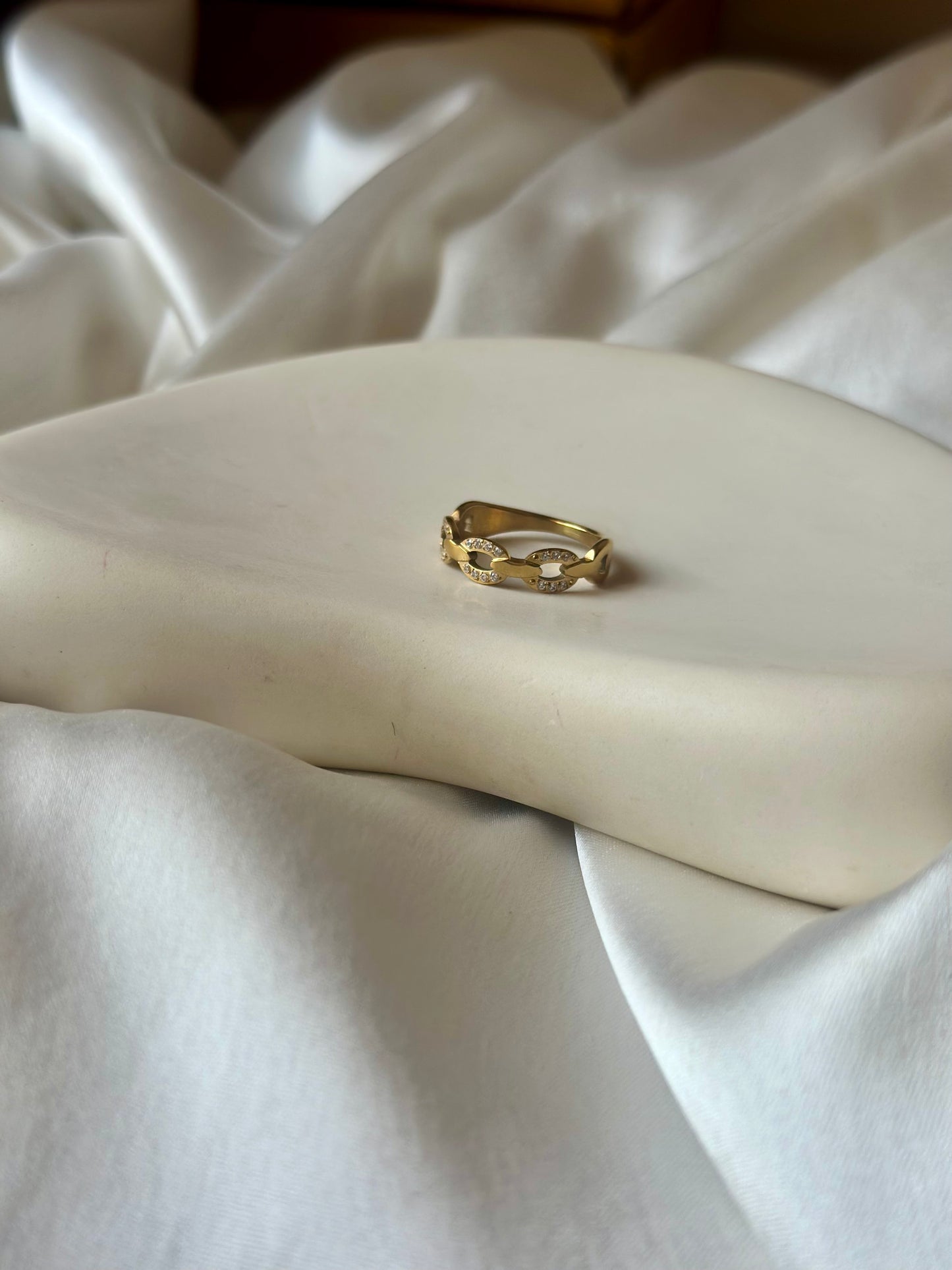 Luxe Chain Link Ring