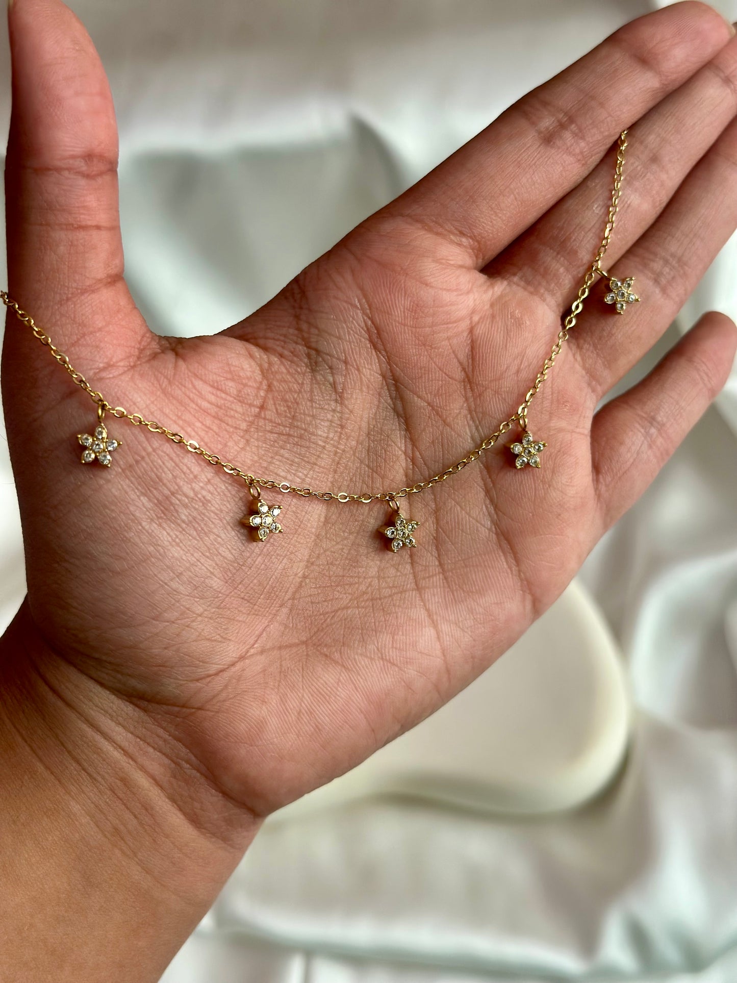 Festive Flower Necklace