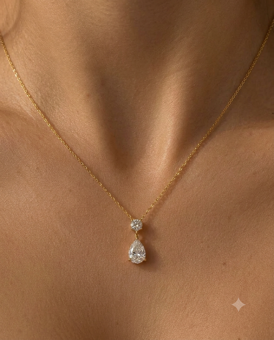 Glimmer Drop Necklace