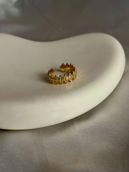 Adjustable Crown Ring