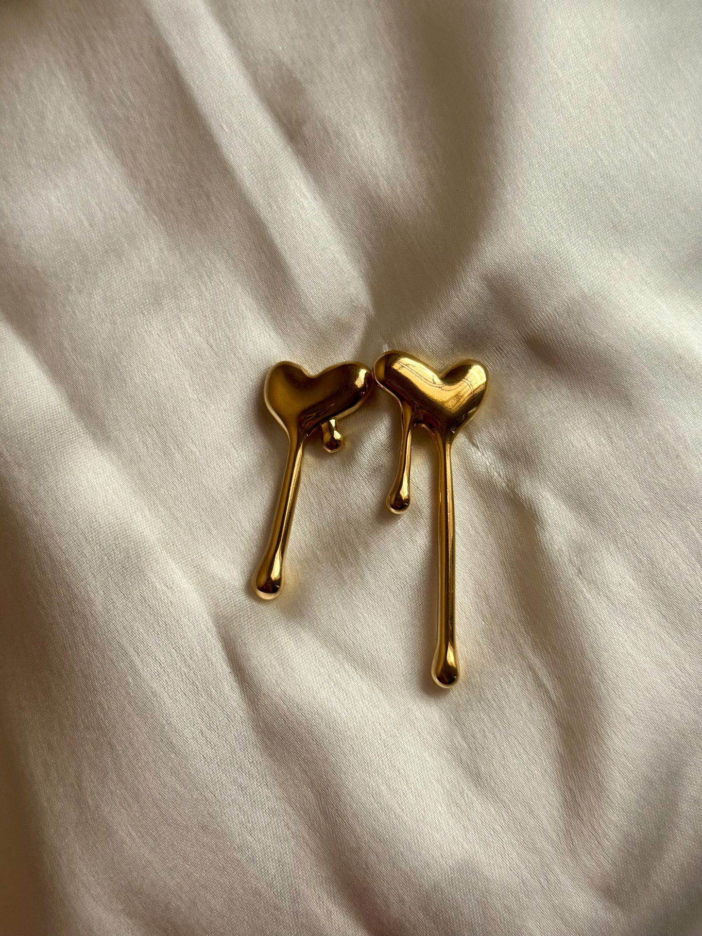Heart Drip Earrings