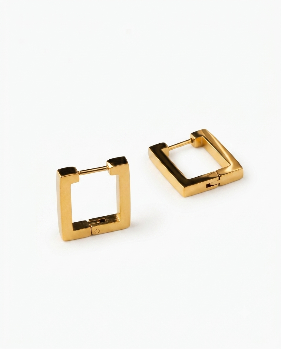 Everyday Square Hoops