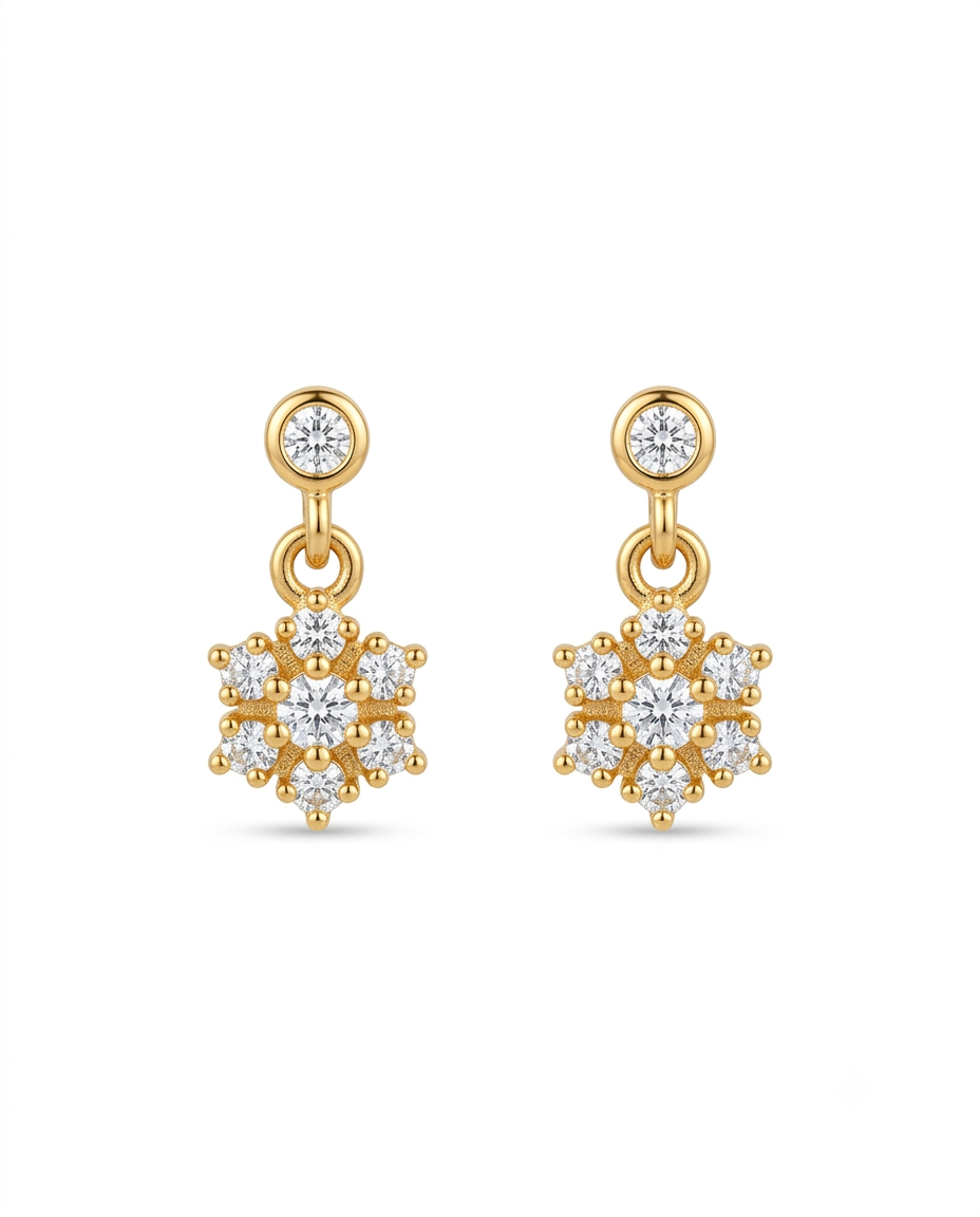 Snow Flake Dainty drops