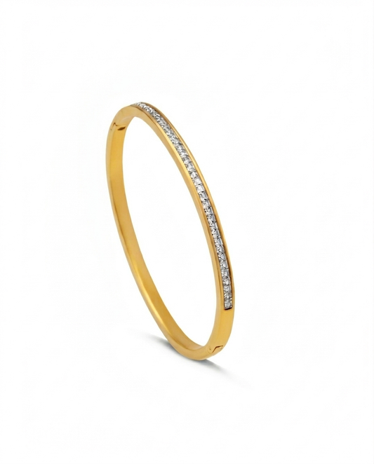 Luxe stone studded bangle