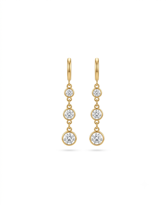 Kiara Dangling Hoops