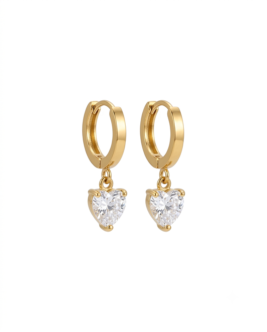 Dainty heart drops