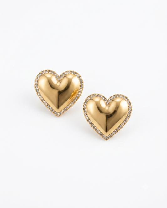Estelle Heart Studs