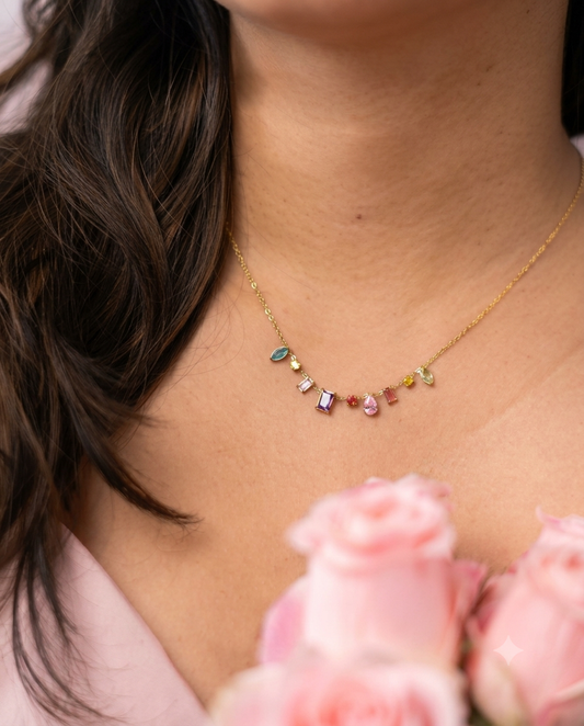 Glimmer Necklace - Multicolour