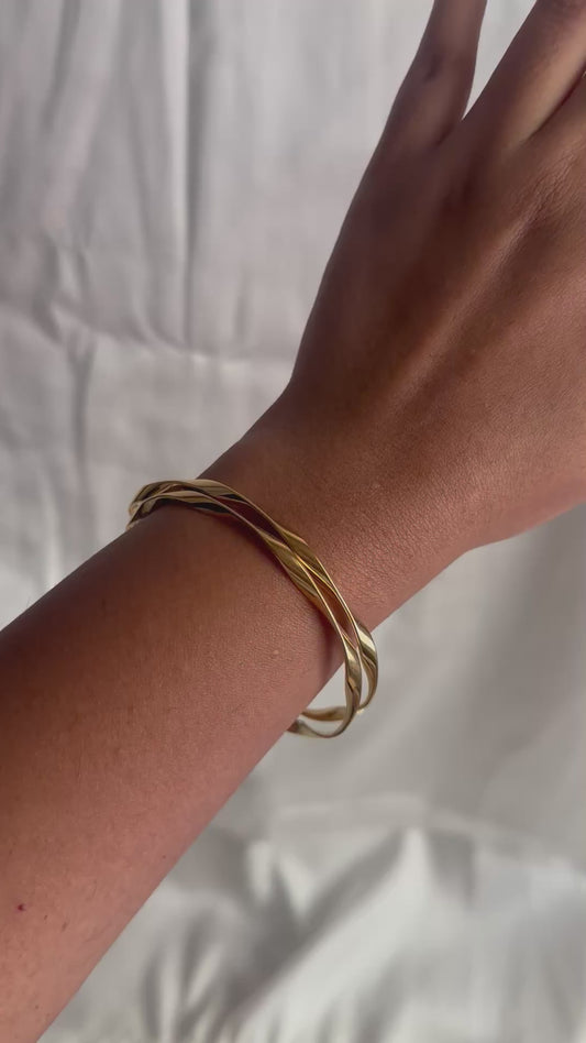 Twisted Bangles